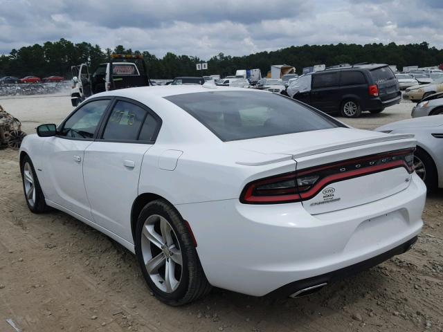 2C3CDXCT8GH291339 - 2016 DODGE CHARGER R/ WHITE photo 3