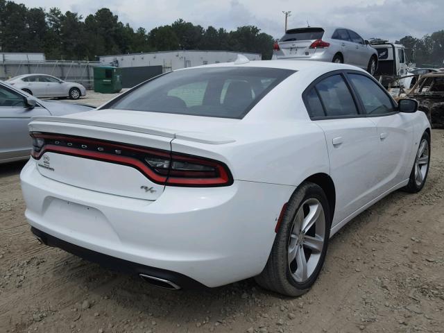 2C3CDXCT8GH291339 - 2016 DODGE CHARGER R/ WHITE photo 4