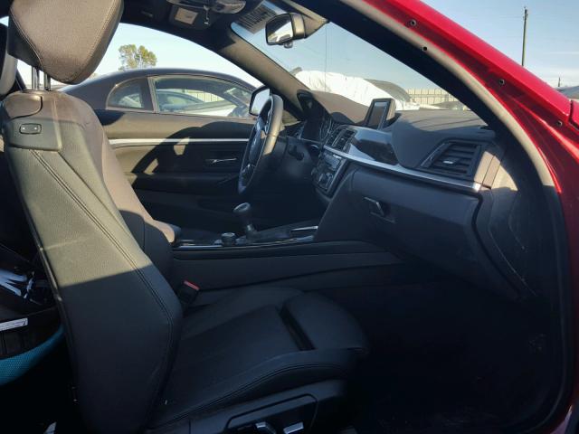 WBA3N3C54GF713060 - 2016 BMW 428 I წითელი ფოტო 5