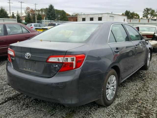 4T1BF1FK3CU077251 - 2012 TOYOTA CAMRY BASE GRAY photo 4