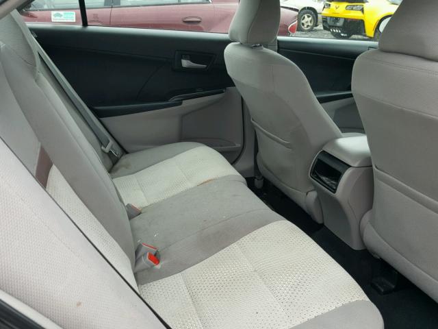 4T1BF1FK3CU077251 - 2012 TOYOTA CAMRY BASE GRAY photo 6