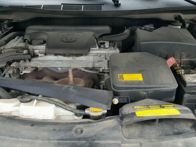 4T1BF1FK3CU077251 - 2012 TOYOTA CAMRY BASE GRAY photo 7