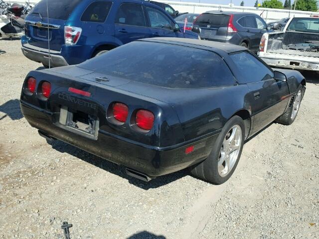 1G1YY22P7S5100371 - 1995 CHEVROLET CORVETTE BLACK photo 4