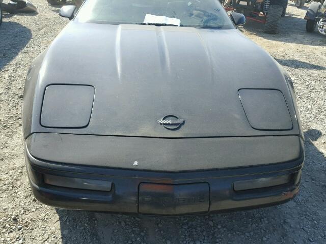 1G1YY22P7S5100371 - 1995 CHEVROLET CORVETTE BLACK photo 7