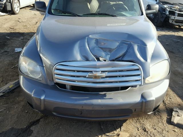 3GNDA13D67S506090 - 2007 CHEVROLET HHR LS GRAY photo 7