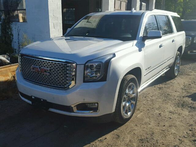 1GKS1HKJ4HR344467 - 2017 GMC YUKON XL D WHITE photo 2