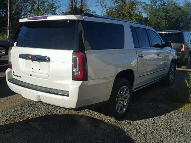 1GKS1HKJ4HR344467 - 2017 GMC YUKON XL D WHITE photo 4