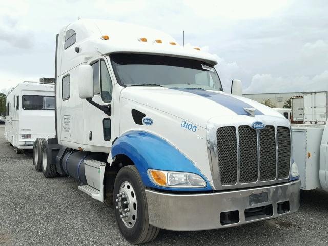 1XP7D49X76D639874 - 2006 PETERBILT 387 WHITE photo 1