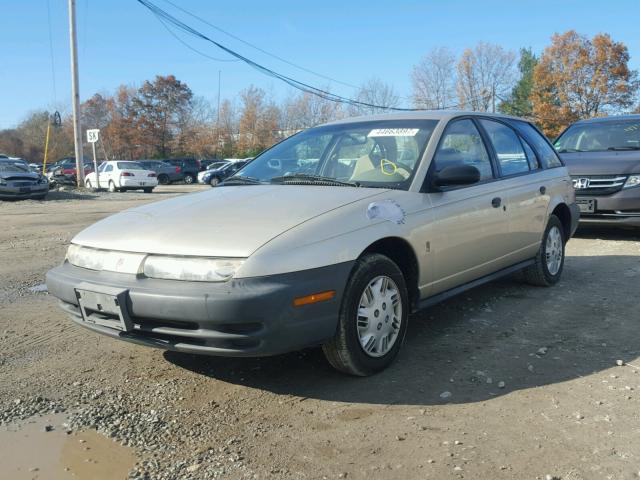 1G8ZG8288XZ327041 - 1999 SATURN SW1 GOLD photo 2