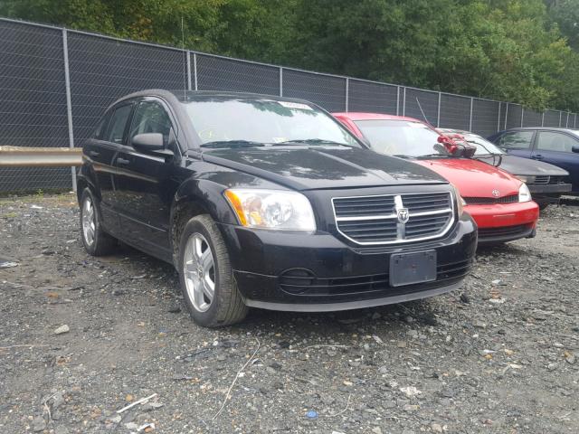 1B3HB48B57D559543 - 2007 DODGE CALIBER SX BLACK photo 1