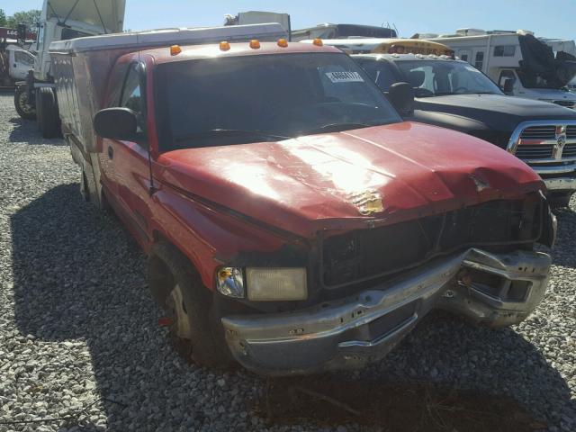 1B7MC33DXWJ109514 - 1998 DODGE RAM 3500 RED photo 1