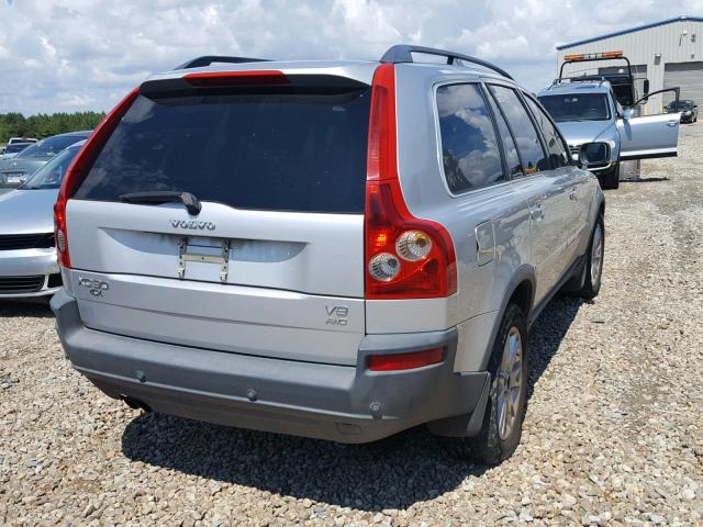 YV4CZ852561245646 - 2006 VOLVO XC90 V8 SILVER photo 4