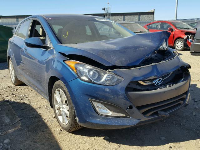 KMHD35LE5DU135269 - 2013 HYUNDAI ELANTRA GT BLUE photo 1