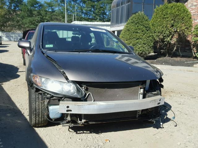 2HGFA16659H519516 - 2009 HONDA CIVIC GRAY photo 9