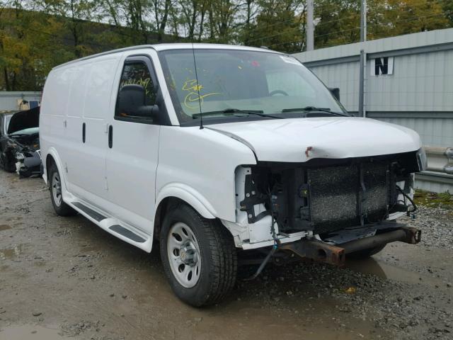 1GCSHAF47C1143379 - 2012 CHEVROLET EXPRESS G1 WHITE photo 1