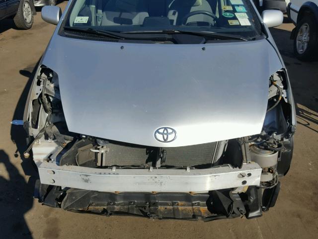 JTDKB20U683383941 - 2008 TOYOTA PRIUS SILVER photo 9