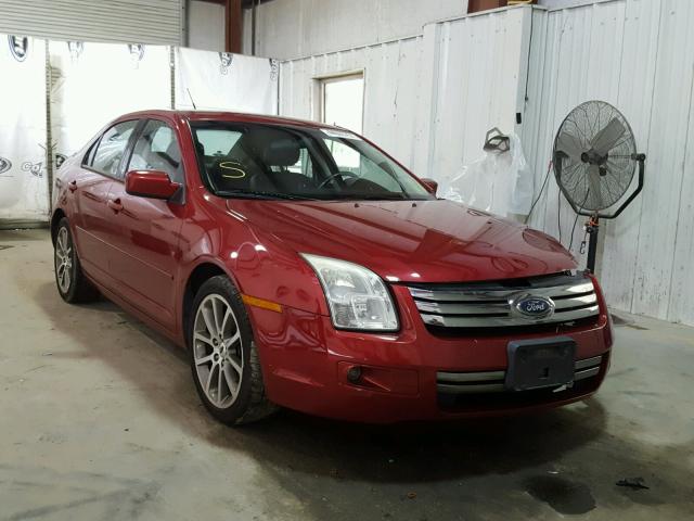 3FAHP07Z69R102229 - 2009 FORD FUSION RED photo 1