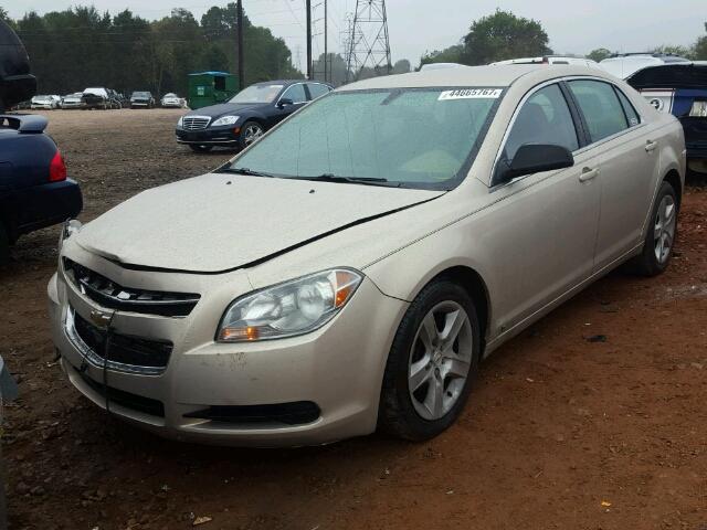 1G1ZA5E05AF106879 - 2010 CHEVROLET MALIBU LS TAN photo 2