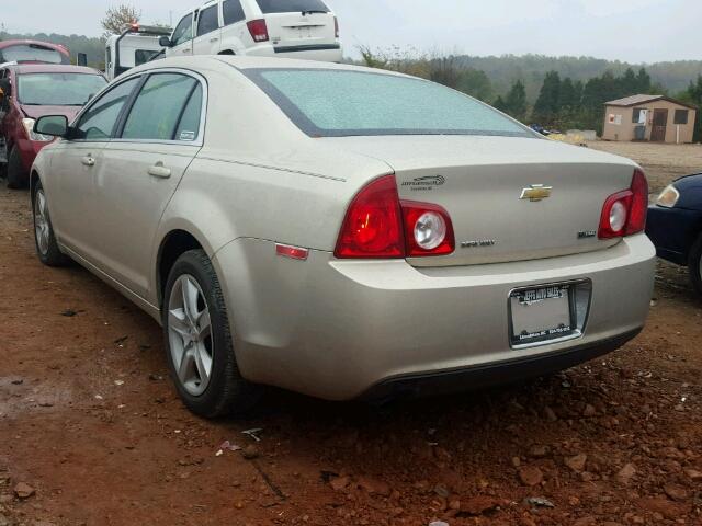 1G1ZA5E05AF106879 - 2010 CHEVROLET MALIBU LS TAN photo 3