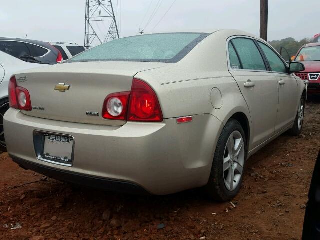 1G1ZA5E05AF106879 - 2010 CHEVROLET MALIBU LS TAN photo 4