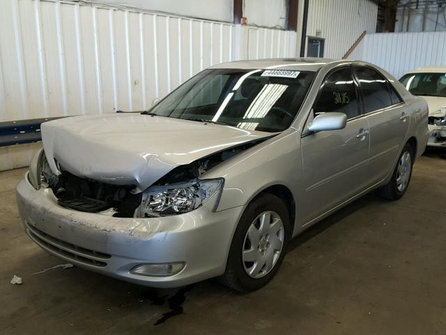 4T1BE32K54U912286 - 2004 TOYOTA CAMRY SILVER photo 2