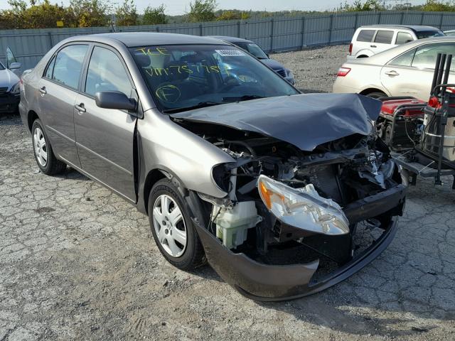 1NXBR32E66Z757734 - 2006 TOYOTA COROLLA GRAY photo 1