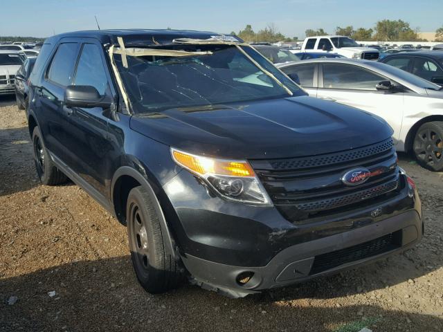 1FM5K8AR5EGB02318 - 2014 FORD EXPLORER P BLACK photo 1