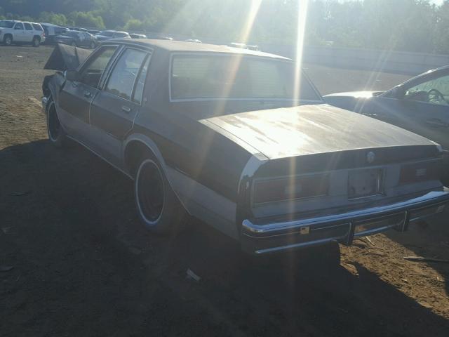 2G2AT69H4E9718580 - 1984 PONTIAC PARISIENNE BLACK photo 3