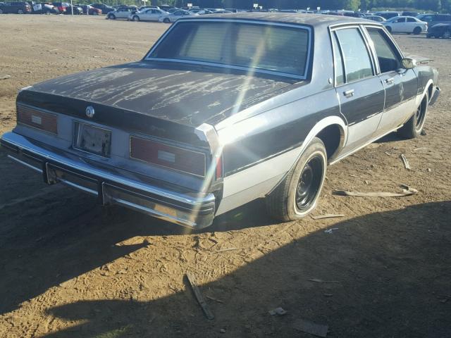 2G2AT69H4E9718580 - 1984 PONTIAC PARISIENNE BLACK photo 4