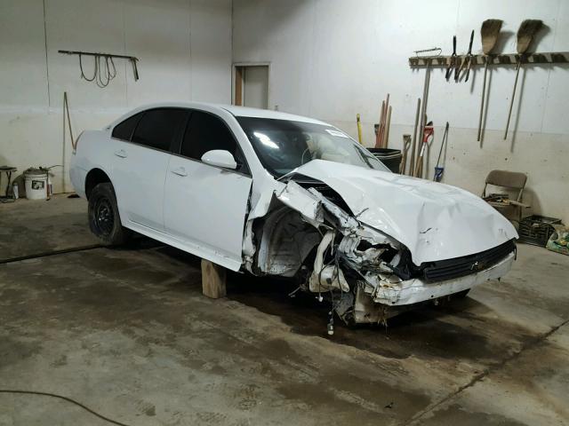 2G1WA5EK1A1111492 - 2010 CHEVROLET IMPALA LS WHITE photo 1