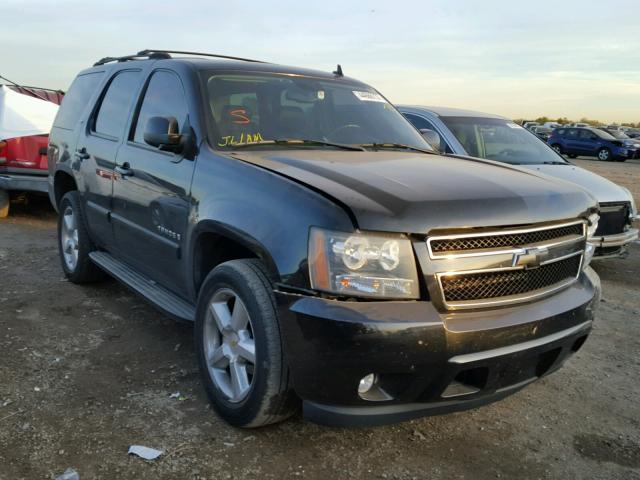 1GNFK13037R183686 - 2007 CHEVROLET TAHOE K150 BLACK photo 1