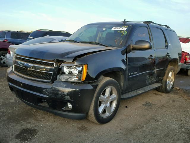 1GNFK13037R183686 - 2007 CHEVROLET TAHOE K150 BLACK photo 2