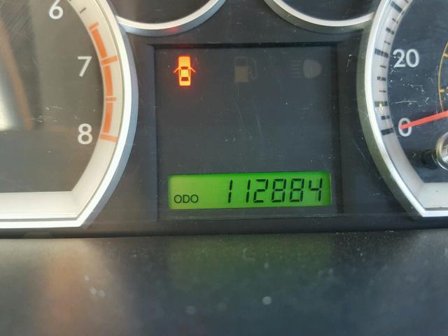 KL1TD66E29B630571 - 2009 CHEVROLET AVEO LS RED photo 8