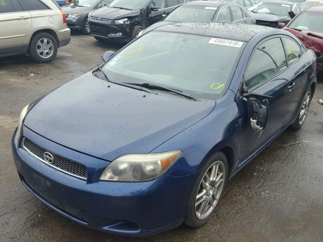 JTKDE177150001654 - 2005 TOYOTA SCION TC 蓝色 照片 2
