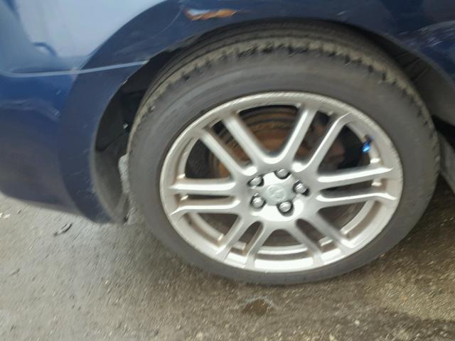 JTKDE177150001654 - 2005 TOYOTA SCION TC 蓝色 照片 9