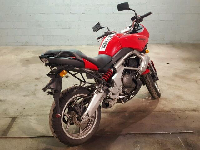 JKALEEA158A022644 - 2008 KAWASAKI KLE650 A RED photo 4