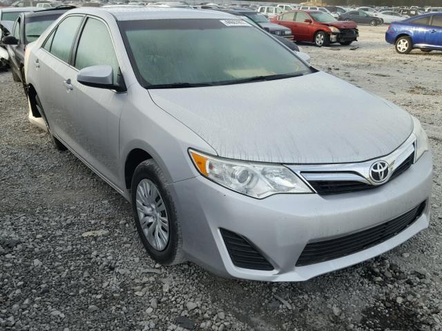 4T4BF1FK9CR192278 - 2012 TOYOTA CAMRY SILVER photo 1