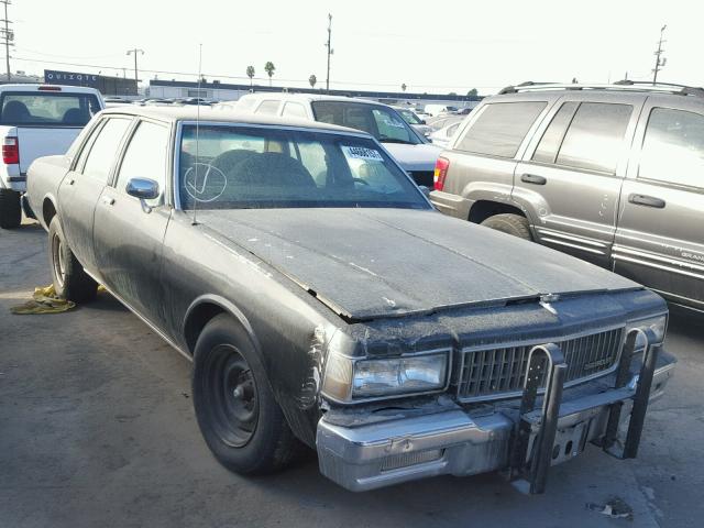 1G1BL5174KR230592 - 1989 CHEVROLET CAPRICE BLACK photo 1