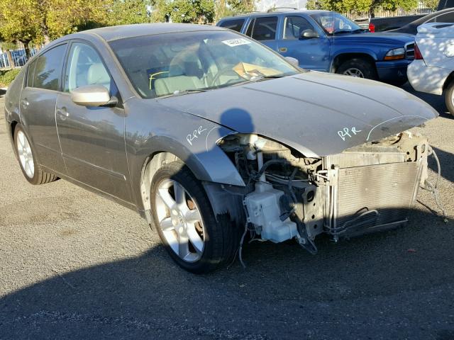 1N4BA41E04C875595 - 2004 NISSAN MAXIMA SE BROWN photo 1