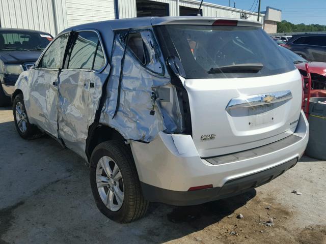 2GNALAEK3F6123794 - 2015 CHEVROLET EQUINOX LS SILVER photo 3