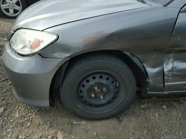 1HGEM22075L049447 - 2005 HONDA CIVIC EX 银色 照片 9