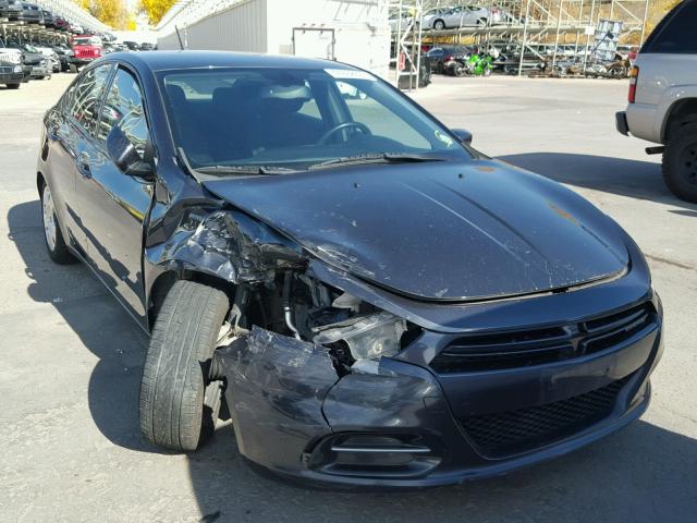 1C3CDFAH6DD296380 - 2013 DODGE DART SE BLACK photo 1