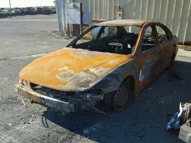 4A3AA46G41E176046 - 2001 MITSUBISHI GALANT ES BURN photo 2