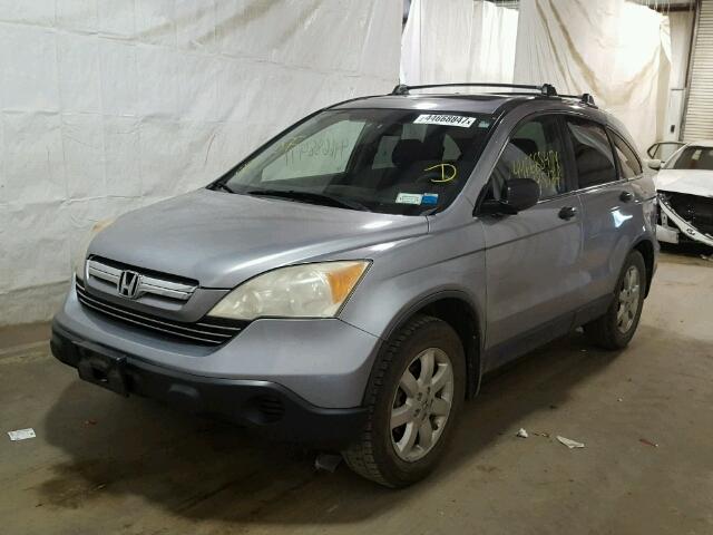 JHLRE48578C081141 - 2008 HONDA CR-V EX GRAY photo 2