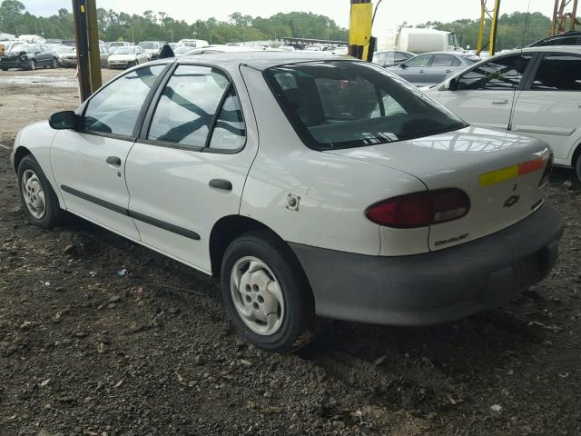 1G1JC5244T7245932 - 1996 CHEVROLET CAVALIER WHITE photo 3