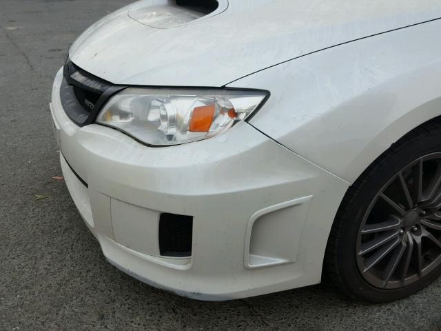 JF1GR7E60DG866391 - 2013 SUBARU IMPREZA WR WHITE photo 9