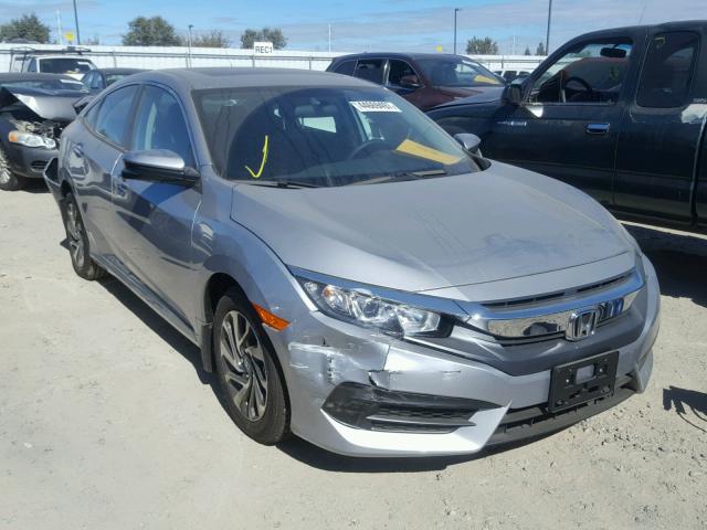 2HGFC2F74HH571646 - 2017 HONDA CIVIC EX SILVER photo 1