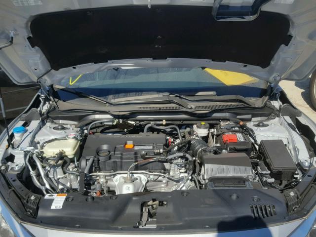 2HGFC2F74HH571646 - 2017 HONDA CIVIC EX SILVER photo 7