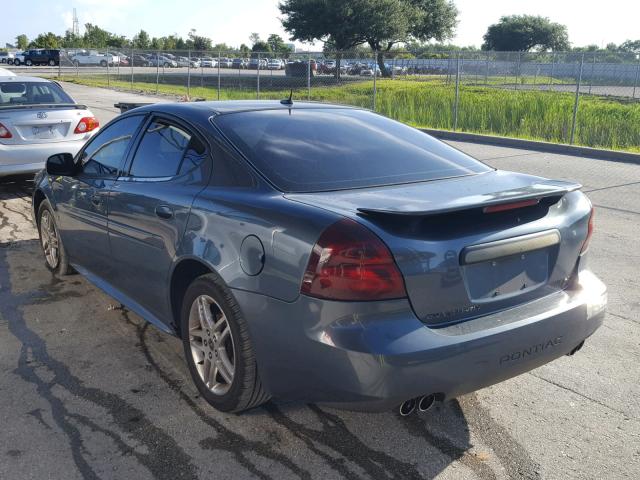 2G2WR554761221878 - 2006 PONTIAC GRAND PRIX BLUE photo 3