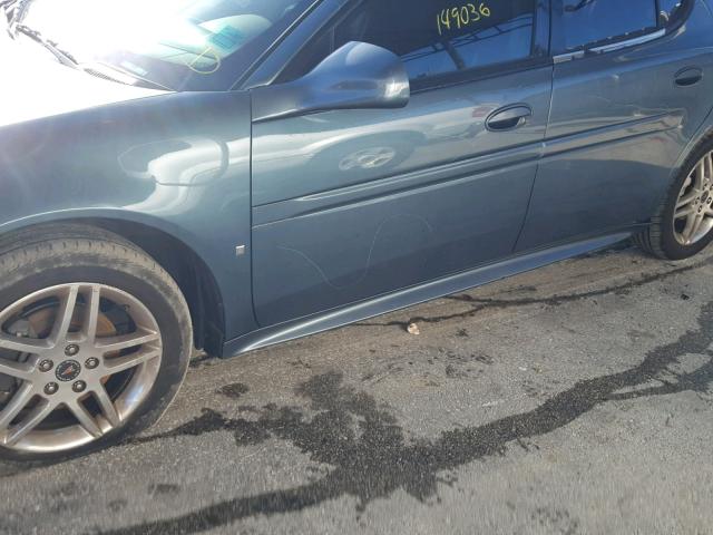 2G2WR554761221878 - 2006 PONTIAC GRAND PRIX BLUE photo 9